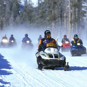 Client Incentive Programs Ideas Travel Snowmobiling Wyoming